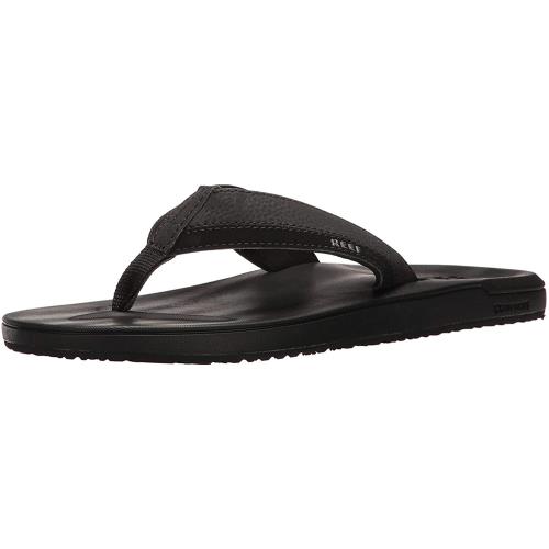 Reef Men`s Contoured Cushion Flip-flop Black