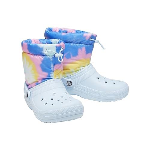 Crocs Classic Lined Neo Puff Boot Mineral Blue/Tie-Dye