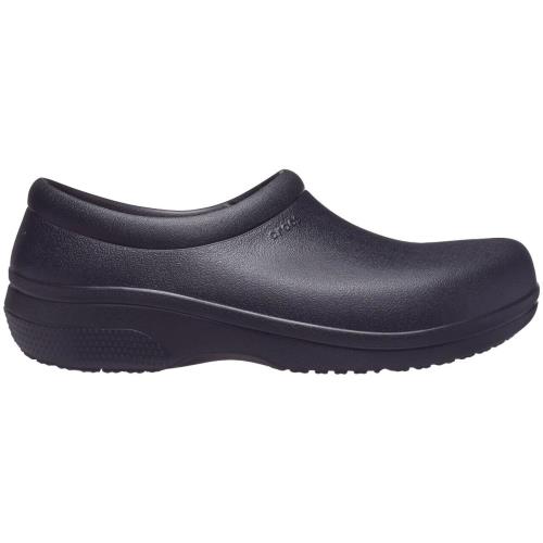 Crocs On The Clock Literide Work Slip-on Unisex Slip-resistant Clog Black