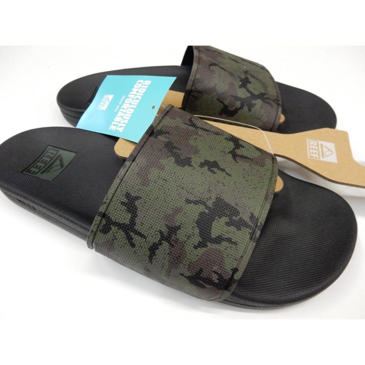 Reef Mens Cushion Slide Camo 11