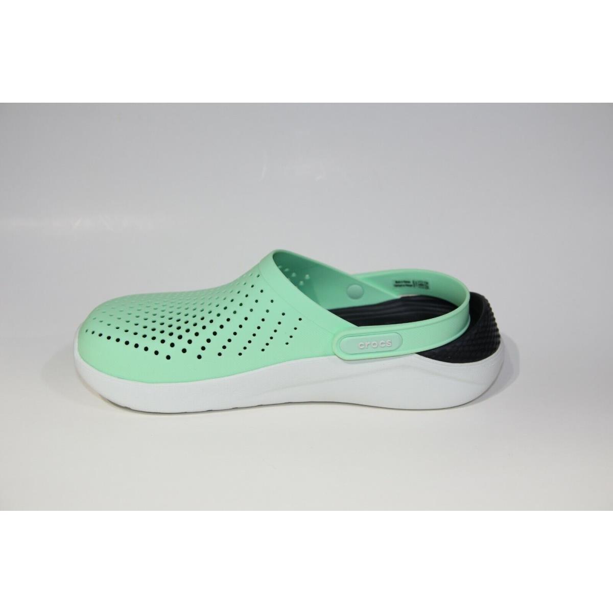 Crocs Literide Clog Memory Foam Insole Unisex Breathable Men`s Size Neo Mint