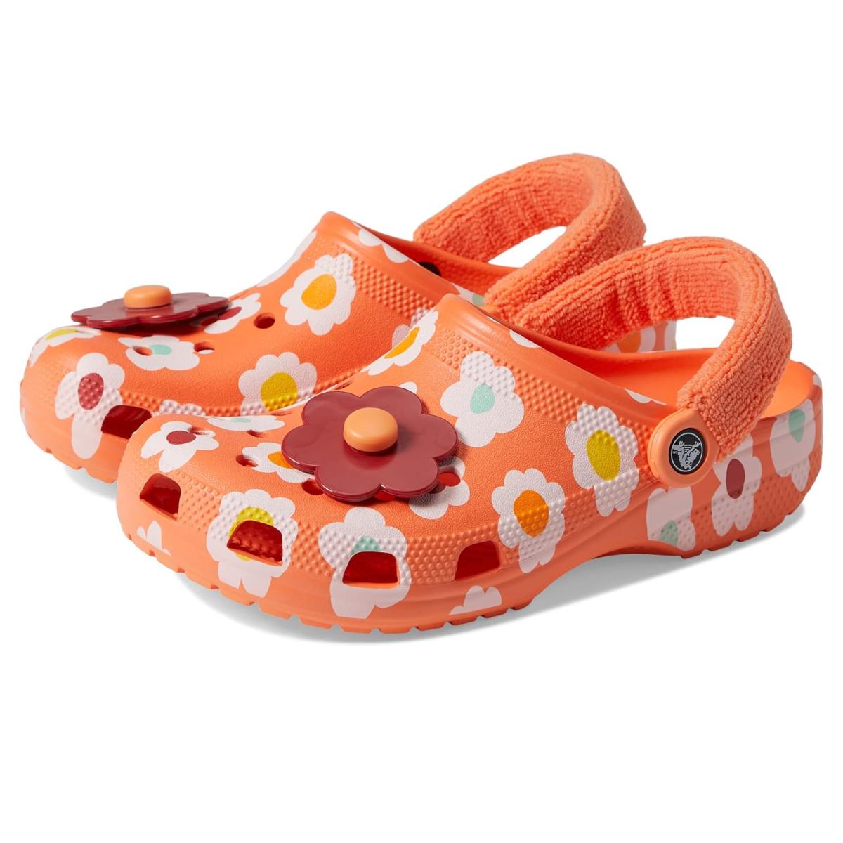 Unisex Clogs Crocs Zen Garden Sensory Classic Terry Cloth Clog