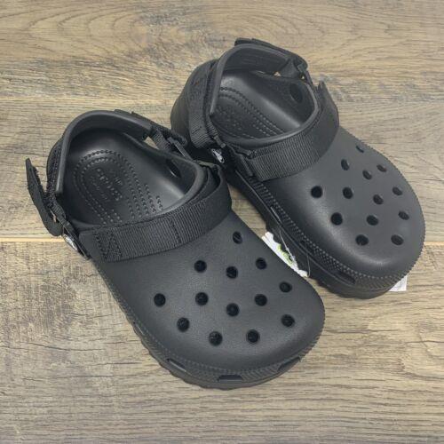 Crocs Classic Hiker Clog Black Women s Size 6 - Black