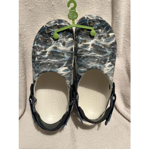 Crocs Cat Mossy Oak Elements Steel Head Clog Size M9/W11 207975-90H