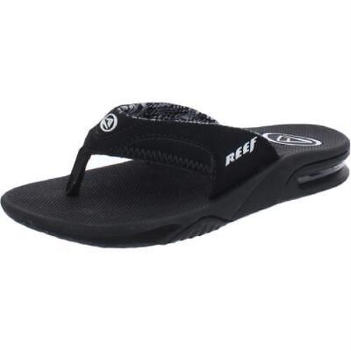 Reef Womens Black Casual Slip On Flip-flops Shoes 6 Medium B M Bhfo 5029
