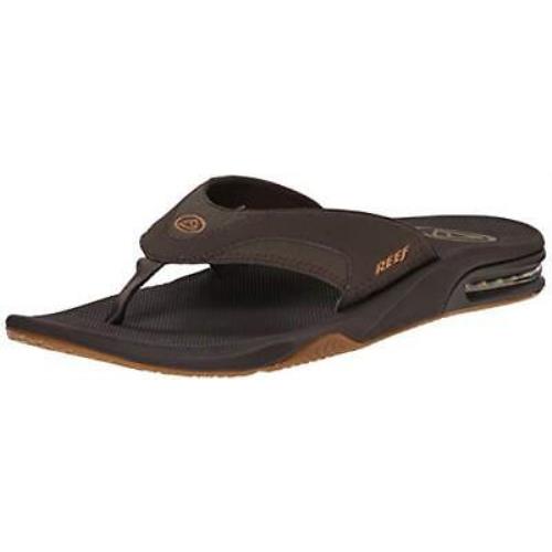 Reef Men`s Sandals Fanning Brown/gum 6