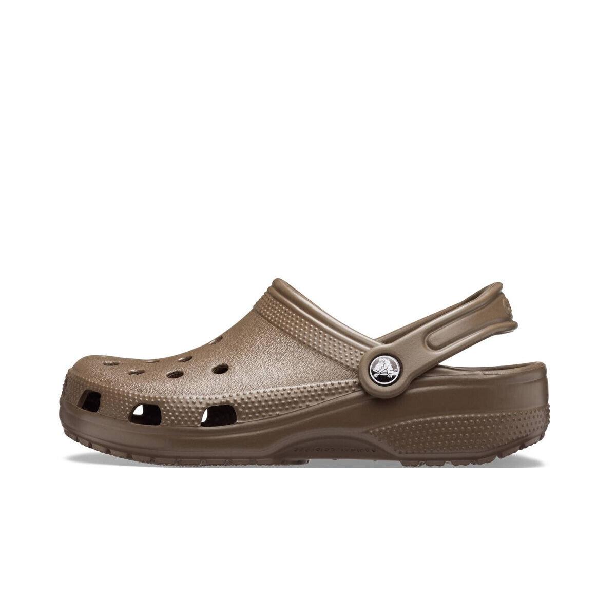 Crocs Unisex Classic Clog 10001-200 Chocolate Size M13-W15