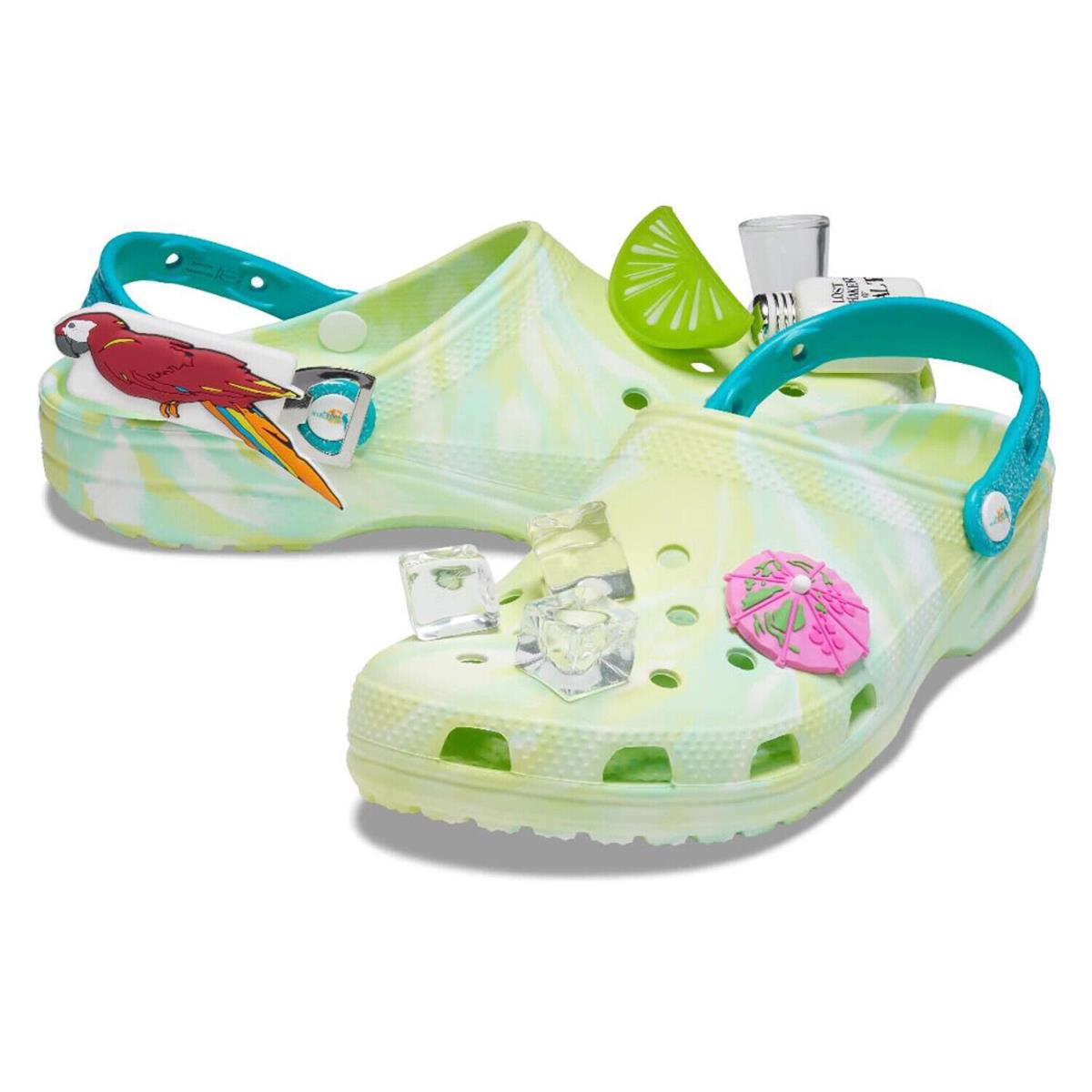 Crocs Classic Margaritaville Clog 12M Ltd Edition Jimmy Buffett Lime Zest