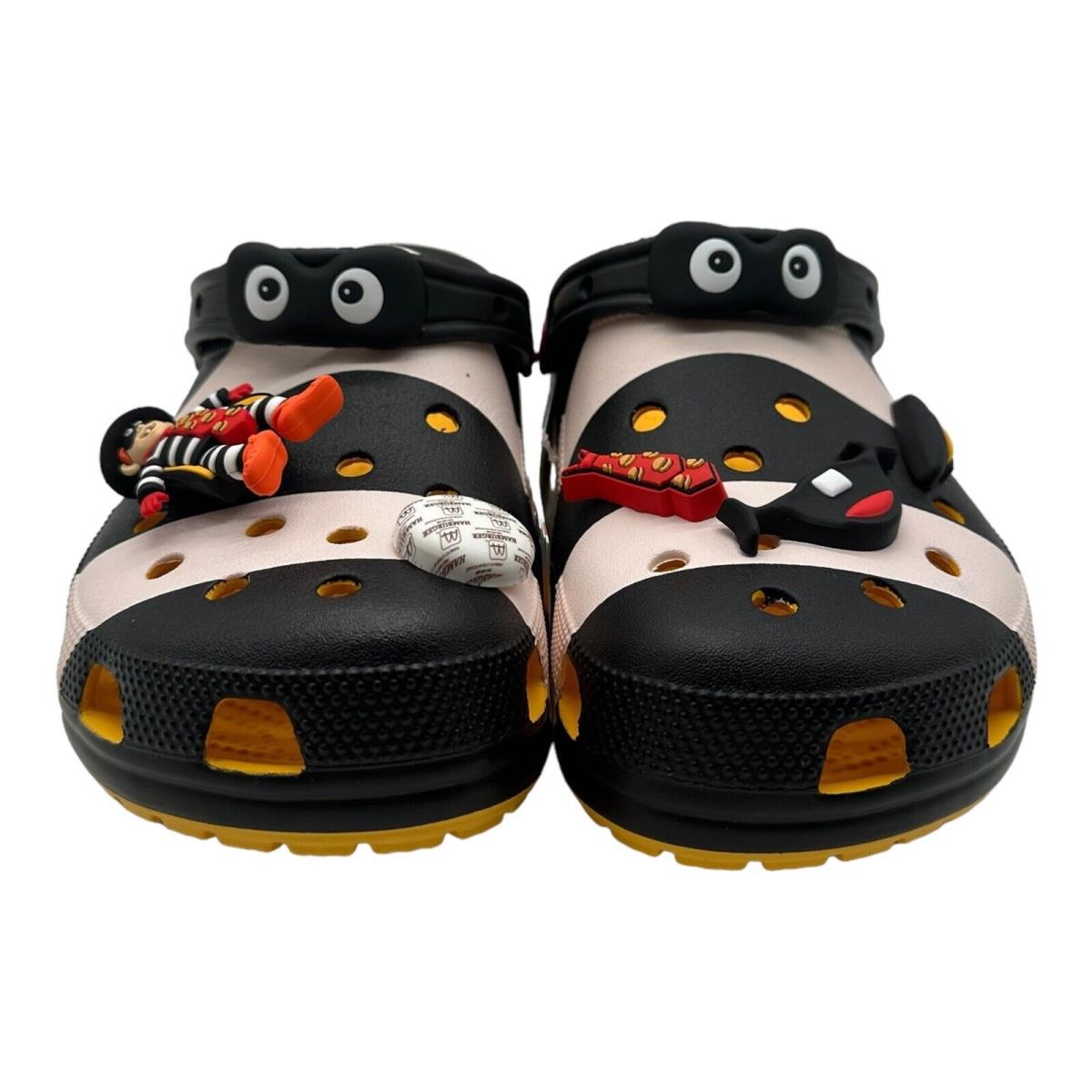 Mcdonald`s Hamburglar Crocs Classic Clog 209858-90H Size Men`s 9 Women`s 11