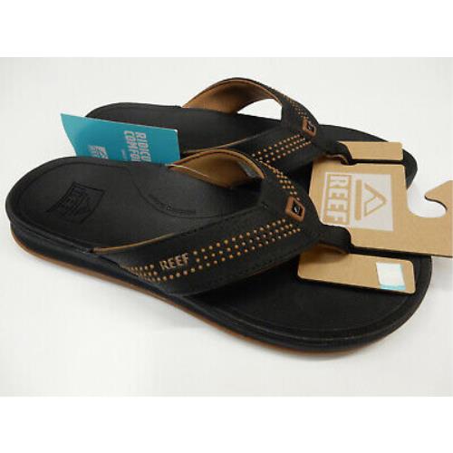 Reef Mens Ortho-seas Black 9