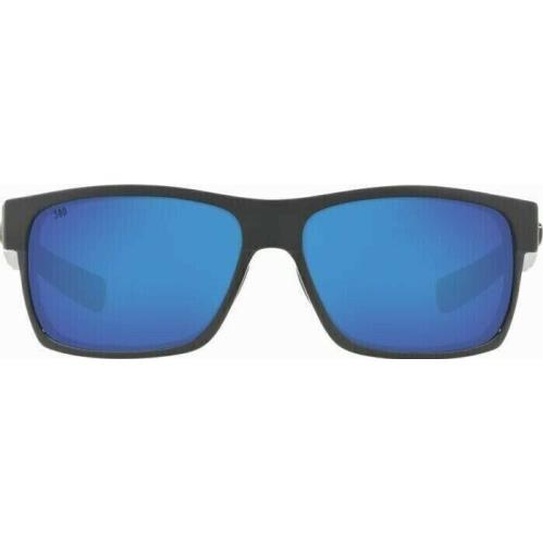 Costa Del Mar Half Moon Polarized Blue Mirrored Black Sunglasses 06S9026 -1160