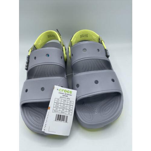 Crocs Classic All Terrain Clog Sandals Gray Choose Men`s Size 11