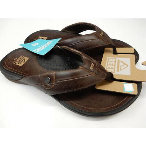 Reef Mens Pacific LE Dark Brown 8