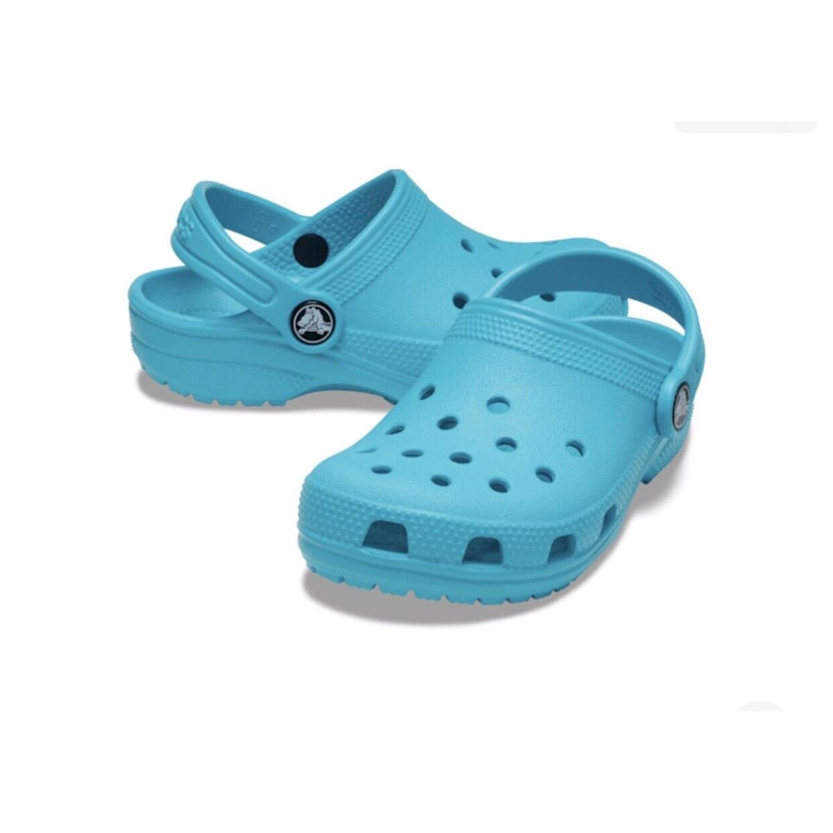 Crocs Croc Classic Unisex Clog Slide Ultra Light Digital Women`s Size 11 - DIGITAL AQUA