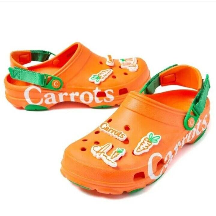 Carrots X Crocs Classic All Terrain Clog Mens Orange Size 11 Limited Box