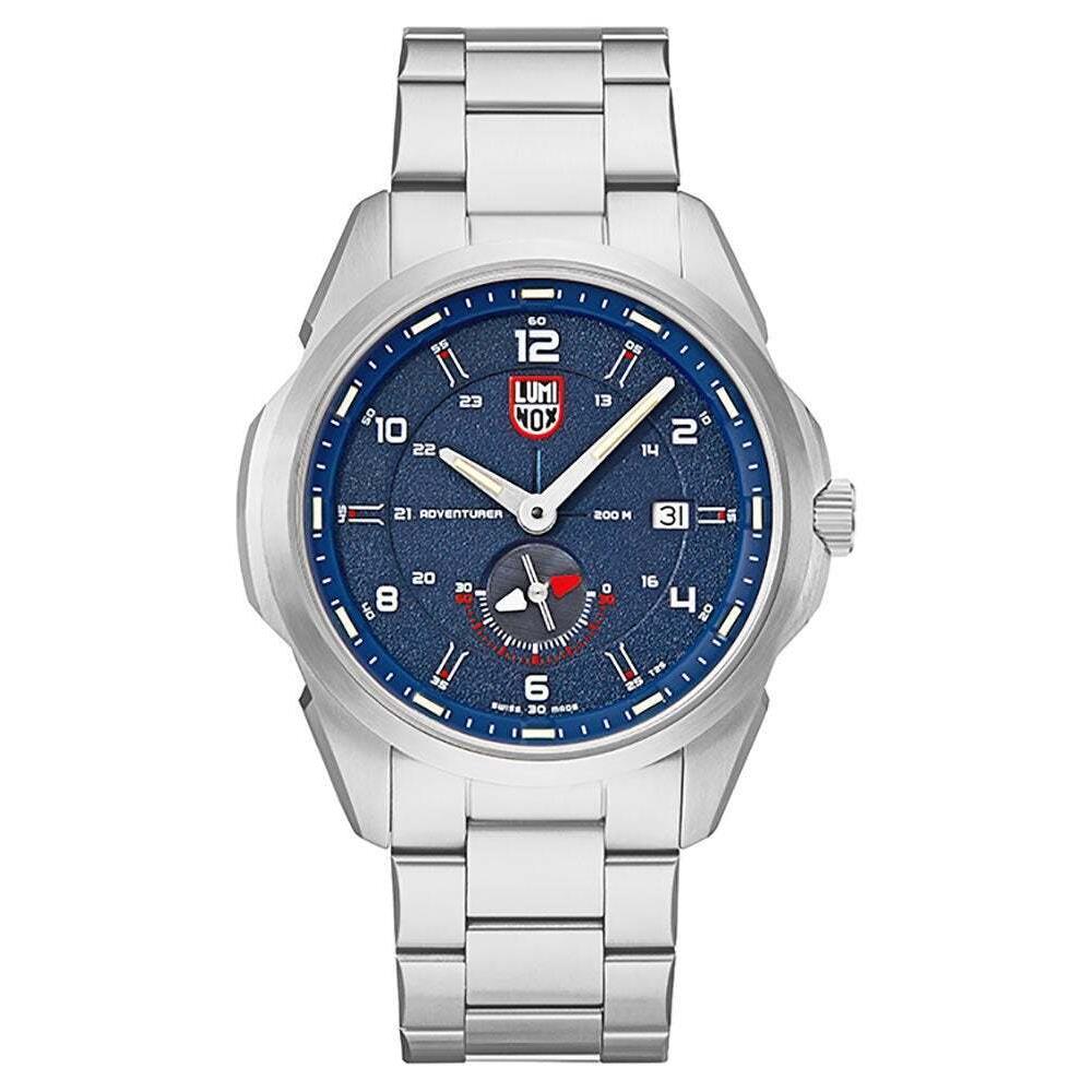 Luminox Atacama Adventurer Steel Blue Dial Date Divers Quartz Mens Watch XL.1764