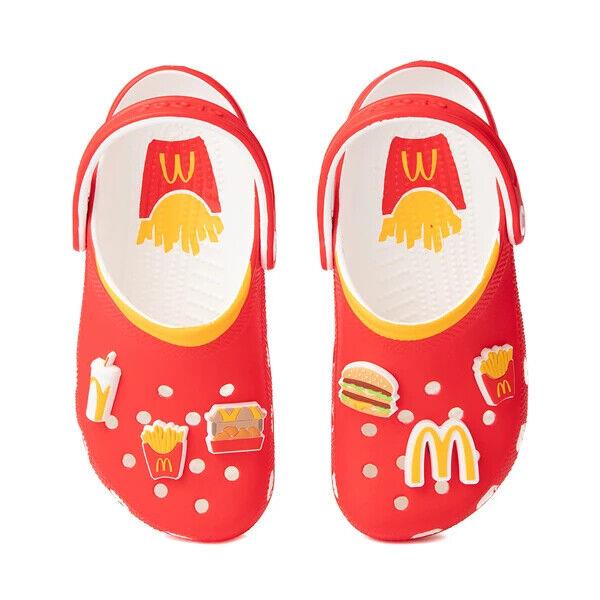 Mcdonald`s X Crocs Classic Clog Size M8W10 Ready2Ship