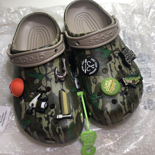 Luke Combs X Crocs Bootleggers 2022 Realtree Camo Men 7 Women 9 Jibbitz Uni