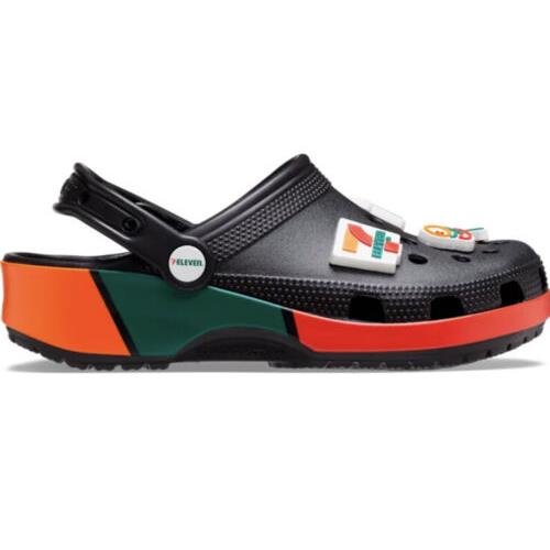 7 Eleven X Crocs Classic Clog Limited Edition 7 11 Size Men`s 9 Womens 11