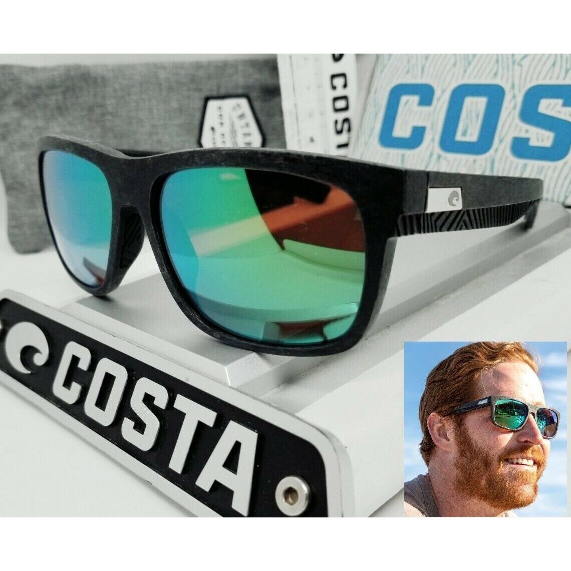 Costa Del Mar Net Gray/green Mirror Baffin Polarized 580G Sunglasses