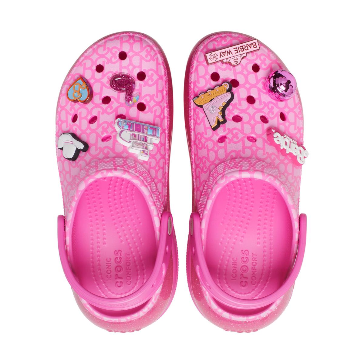 Crocs x Barbie The Movie Mega Crush Clog Electric Pink Women Size US 6 - Electric Pink