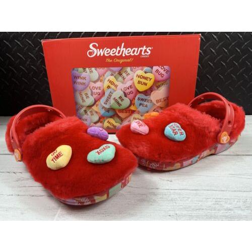 Sweetheart X Crocs Limited Edition Womens Size 7/Mens Size 5