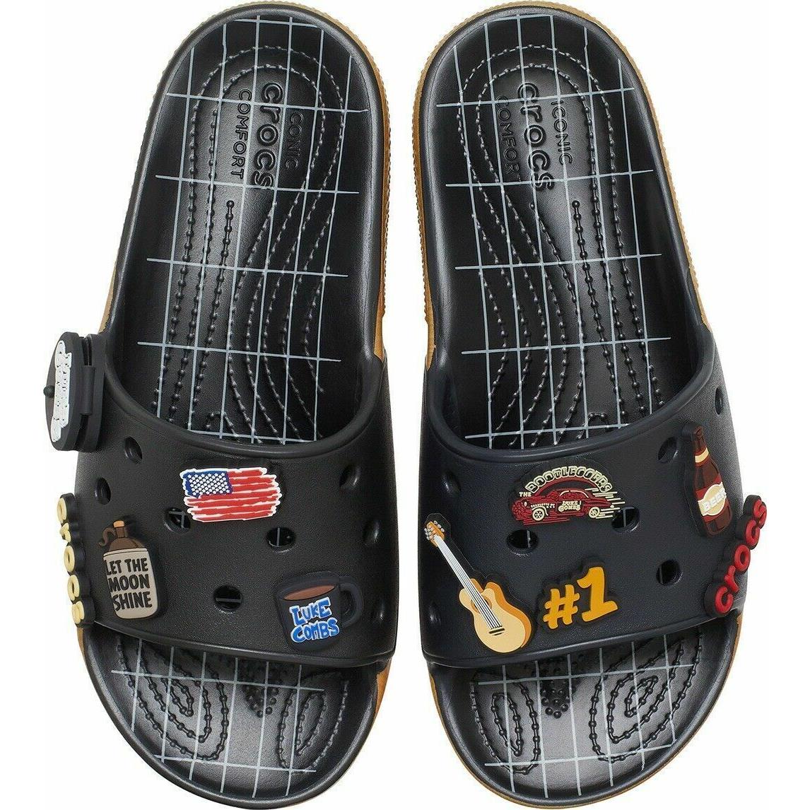 Luke Combs X Crocs Bootlegger Slide Limited Edition Size 12M Confirmed Order