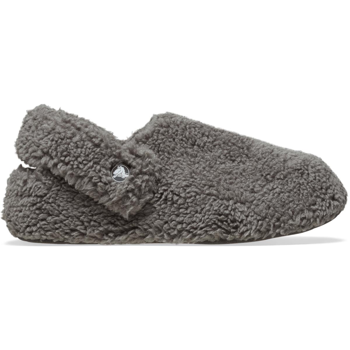 Crocs Classic Cozzzy Slipper Slate Grey Women Size US 10 / Men US 8