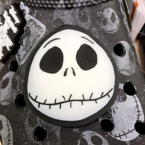 Crocs Clog Nightmare Before Christmas W8 Glow In Dark Black Jack Skellington