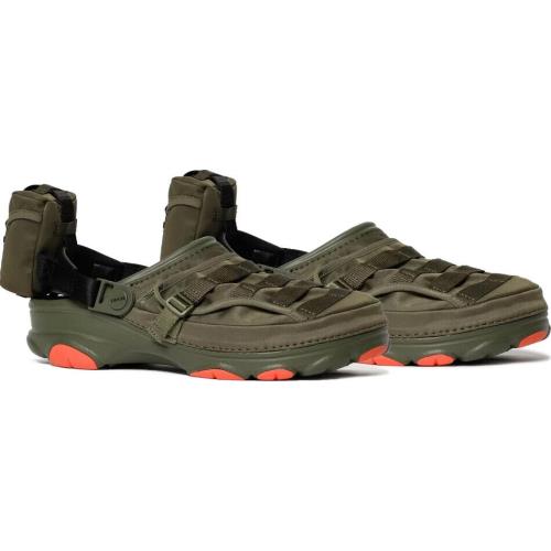 Beams X Crocs Classic All-terrain Military Clog Size : Mens 8 Womens 10 Green