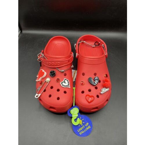 Karol G x Crocs Classic Clog Flame Flamboyant Men` Size 10 / Women`s 12