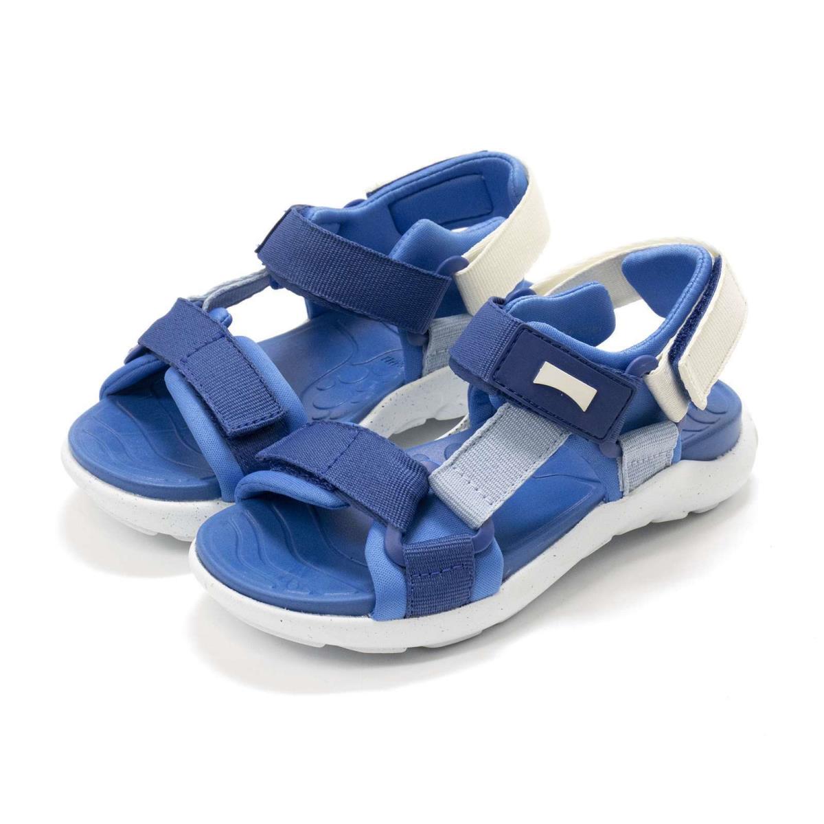 Camper Boy`s Girl`s Wous Kids Slingback Strap Sandals Blue