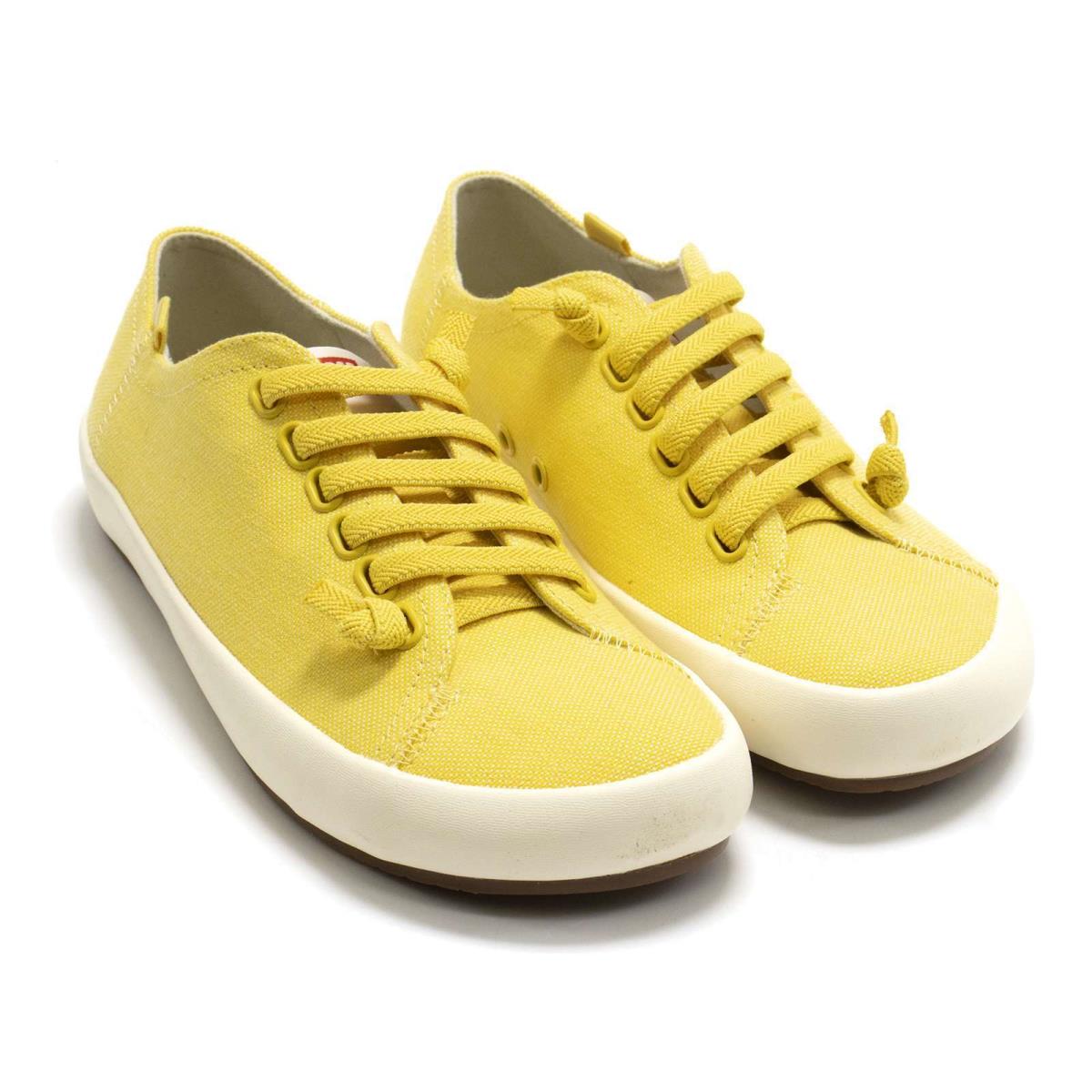 Camper Peu Rambla Vulcan Low Women`s Slip-on Sneaker Yellow