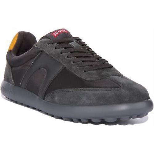 Camper Pelotas Xlf Mens Lace Up Athletic Sneakers In Grey Size US 7 - 13
