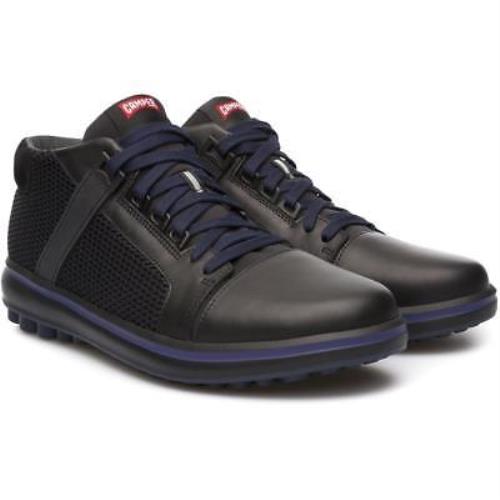 Camper Men`s Pelotas Unball Leather/mesh High Top Comfort Shoes Walking Sneakers