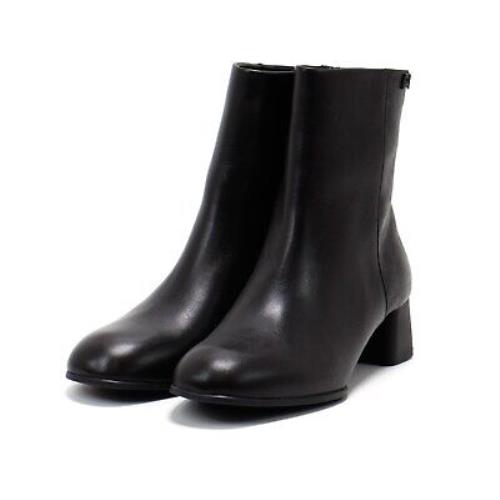 Camper Women`s Katie Classic Leather Ankle Boots Black