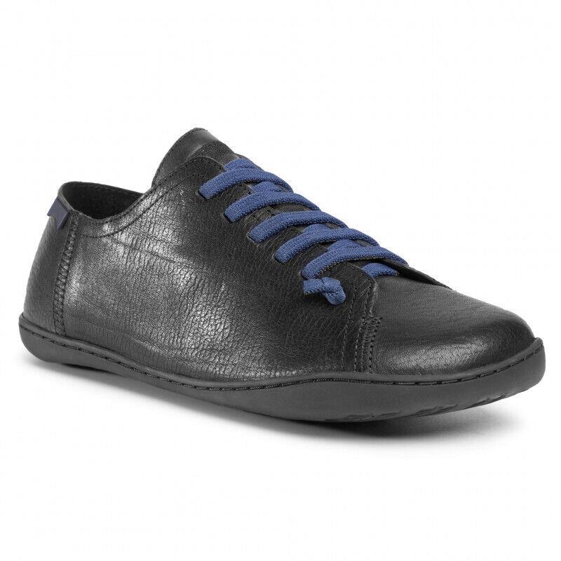 Camper Peu Cami Leather Low Top Men`s Casual Sneaker Black