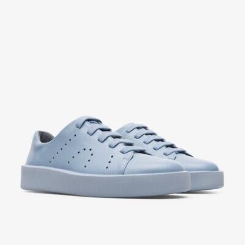 Camper Blue Courb Perforated Low Top Sneaker 10US 40EU