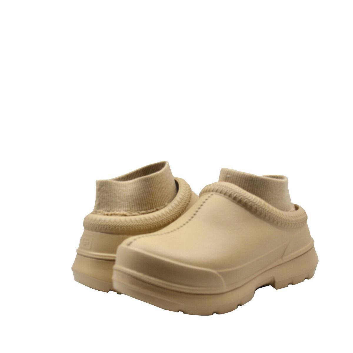 Women`s Shoes Ugg Tasman X Waterproof Slip On Clog Rain Boots 1125730 Sawdust - Brown