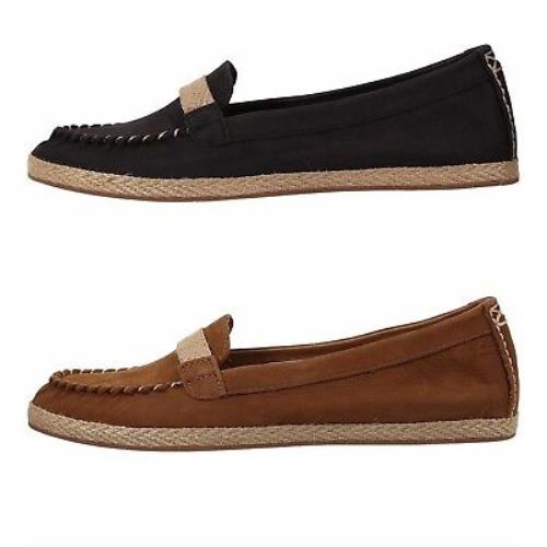 Ugg Australia Womens Rozie Moccasins Suede Espadrilles Women Loafers Shoes