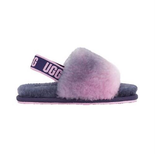Ugg Fluff Yeah Gradient Slippers Toddlers Style : 1120835t - Grey Combo