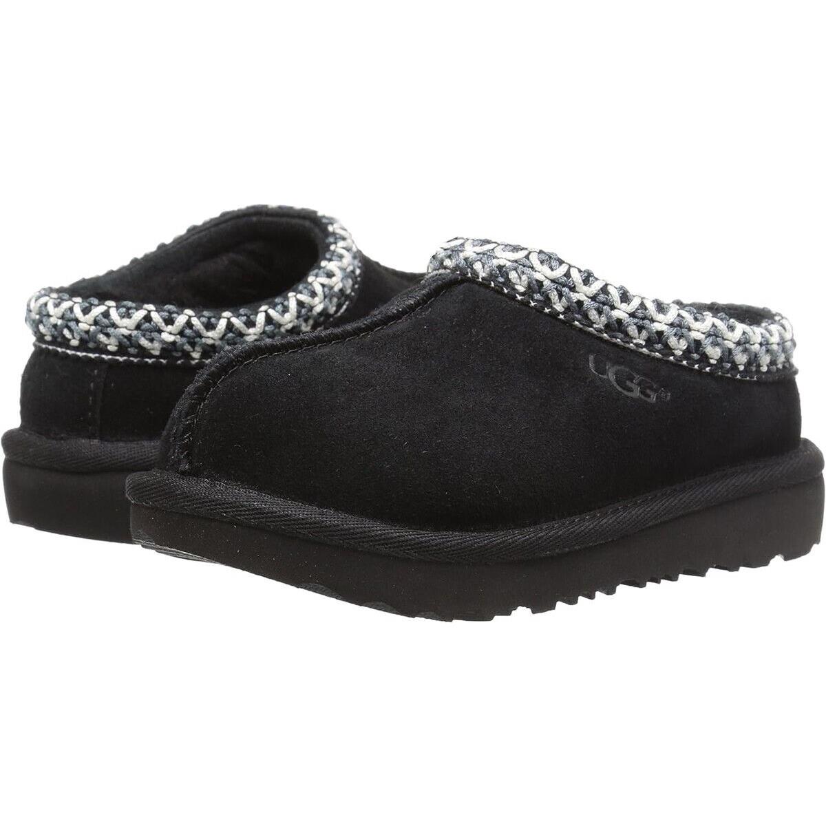 Ugg Kids Tasman II Slipper Shoe with Box 1019066K Black