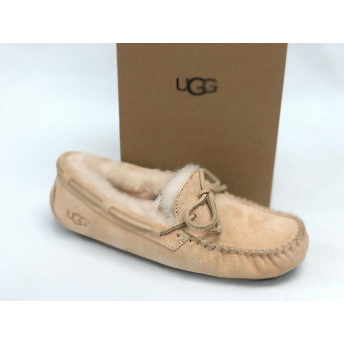 Ugg Women`s Dakota Slippers 5612 Amberlight House Shoes Sheepskin Shearling