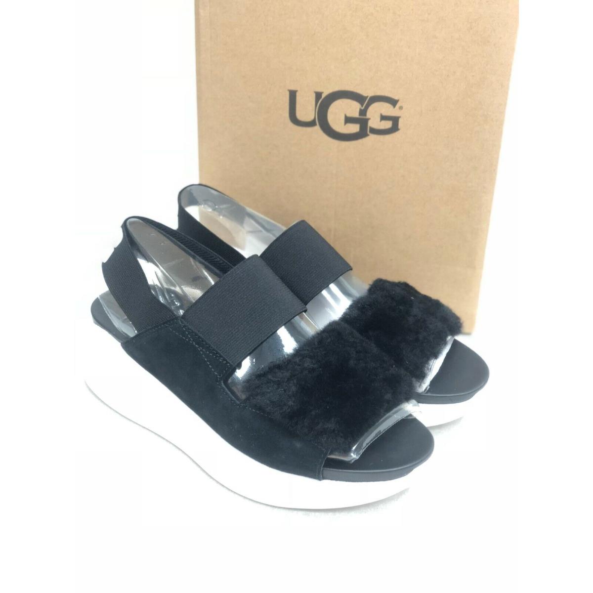 Ugg Australia Women`s Silverlake Sandals Sneakers Black 1101919 Shoes