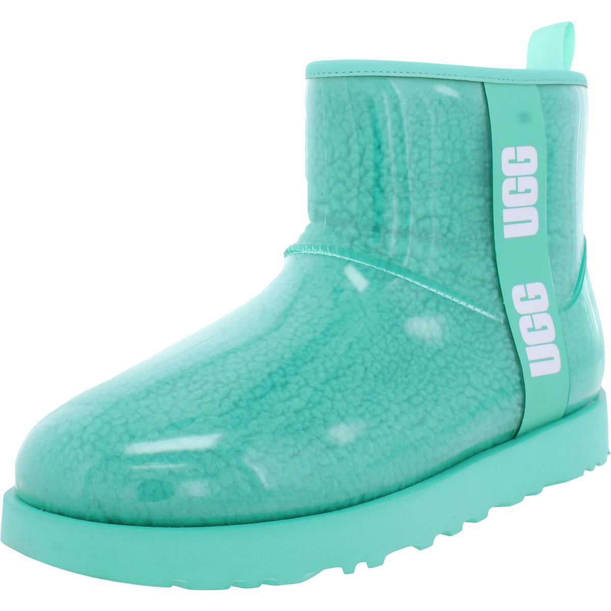 Ugg Womens Classic Clear Mini Waterproof Ankle Winter Boots Shoes Bhfo 6328 Tide Pool