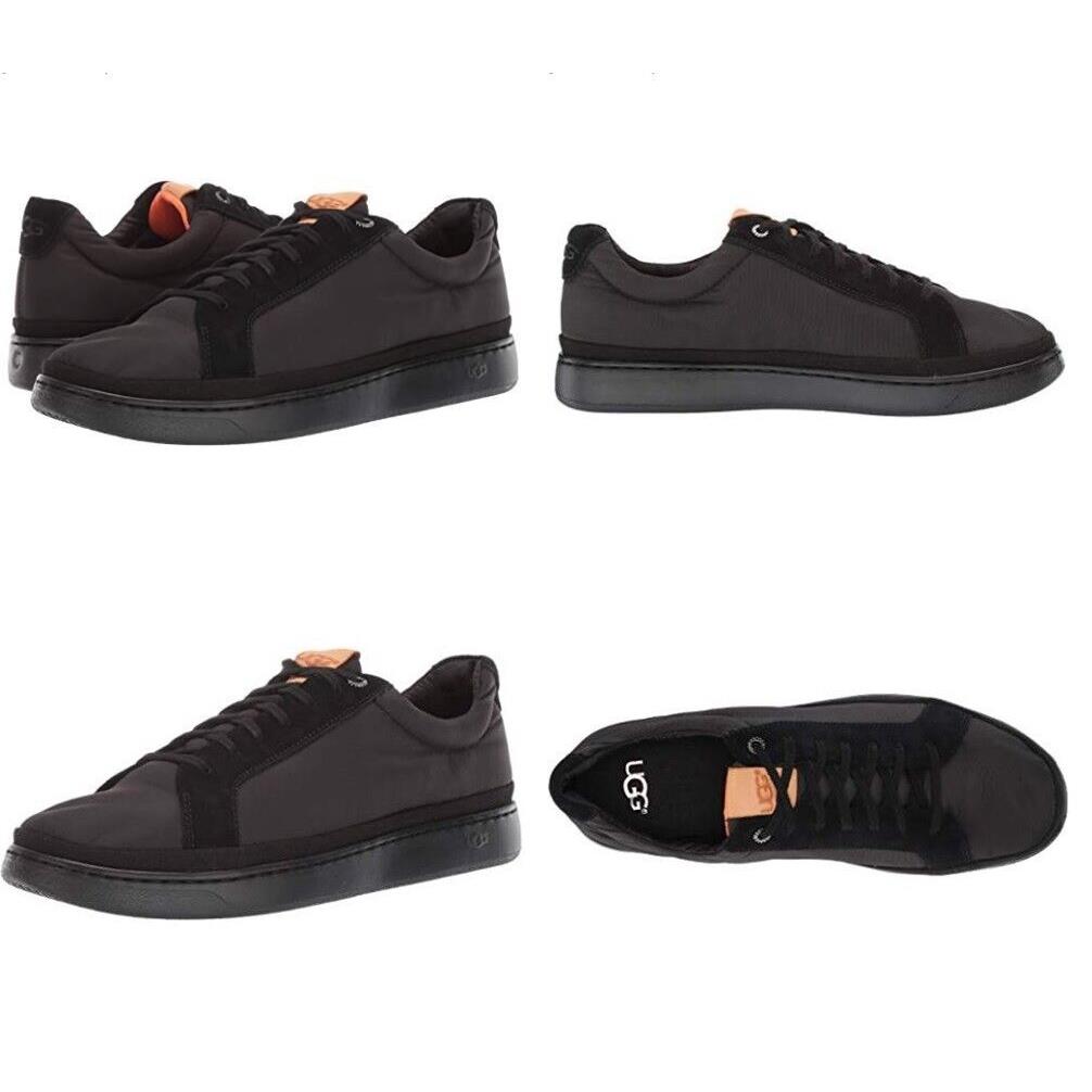 Ugg Cali Sneaker Low Mlt Black Bomber Nylon Suede Shoes Mens US 10-12 - Black