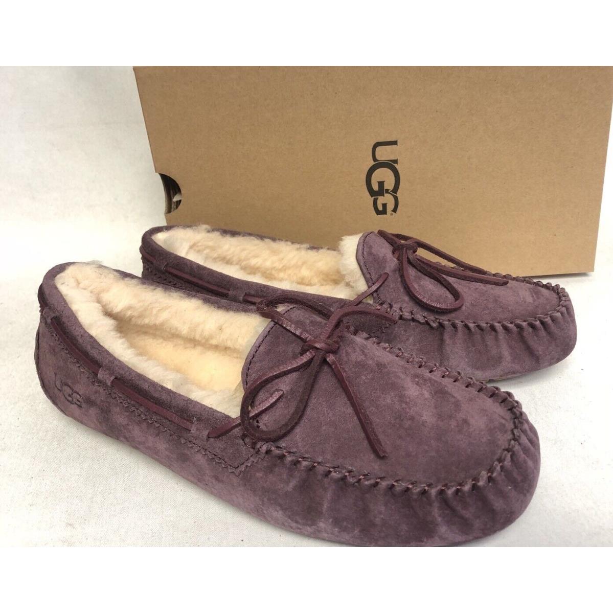 Ugg Australia Dakota Metallic Port Purple 1019069 Slippers House Shoe Sheepsk SporTipTop