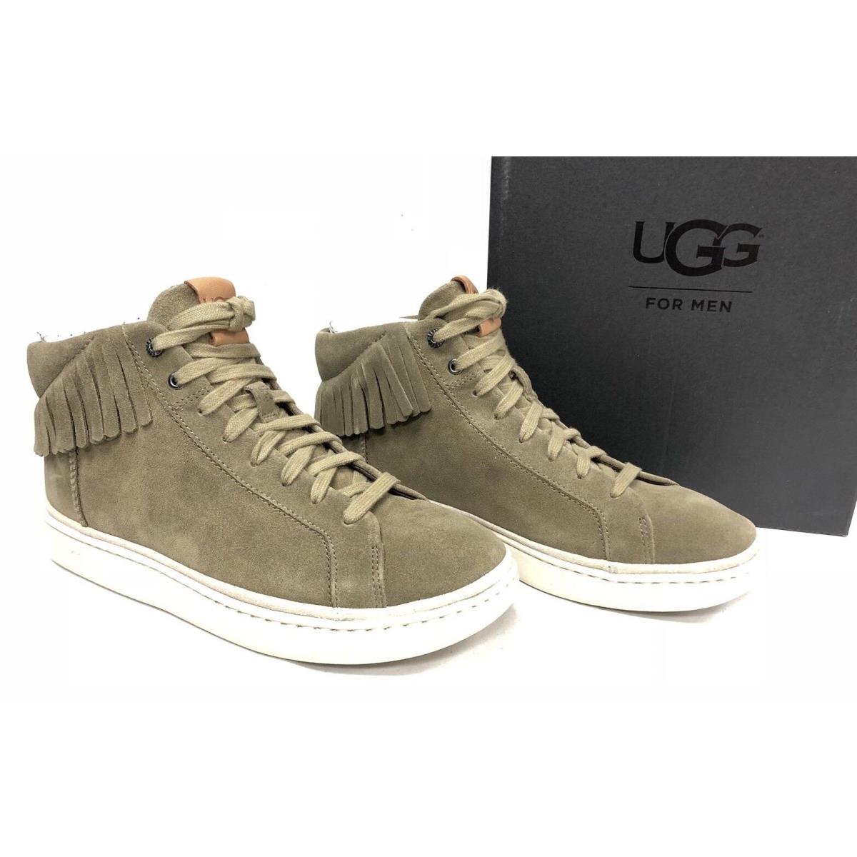 Ugg Australia Cali Sneaker High Fringe Antilope Shoes 1020137 High Top Suede