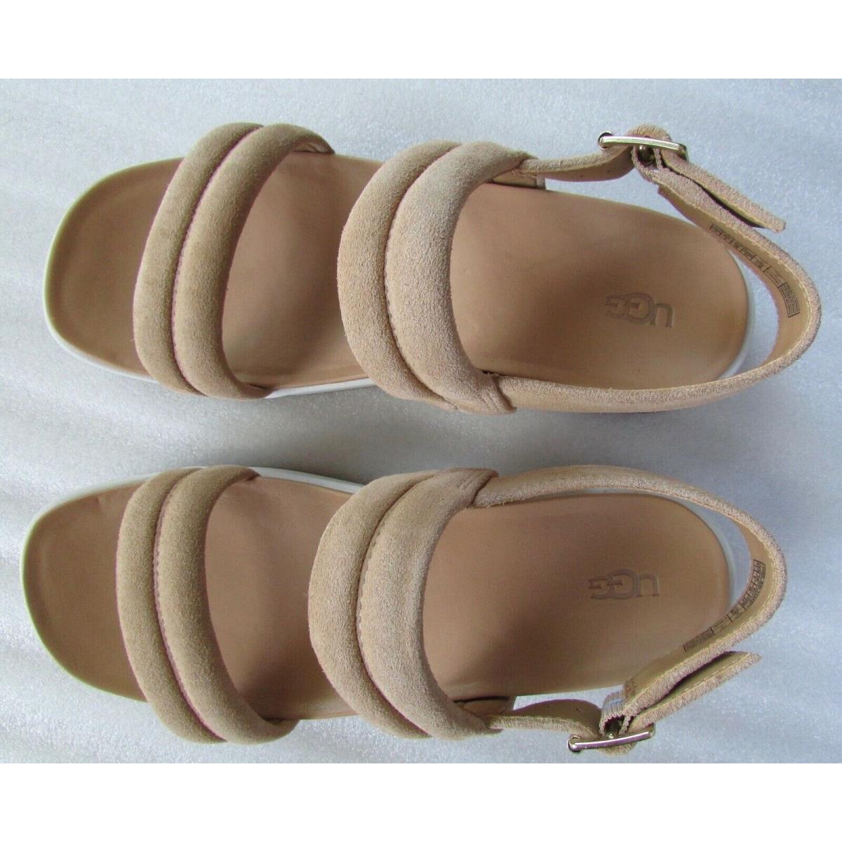 Ugg Sandal Shoes Lynnden Flatform Size 7 Bronzer or Amethyst