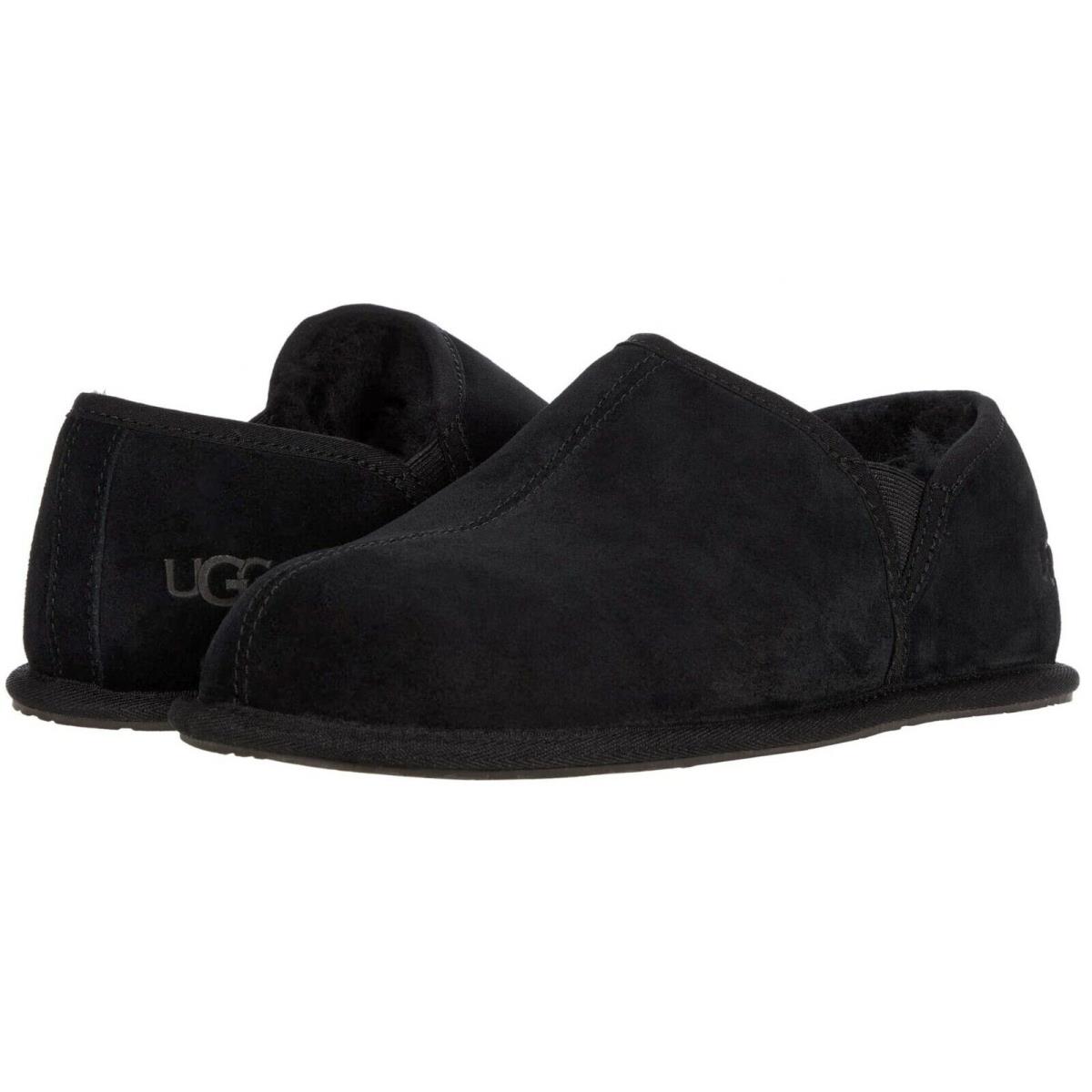 Ugg Brand Mens Scuff Romeo II Slippers Shoes Sandals Black Chestnut Espresso Black